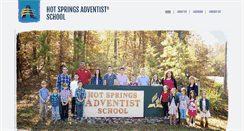 Desktop Screenshot of hotspringsadventistschool.com